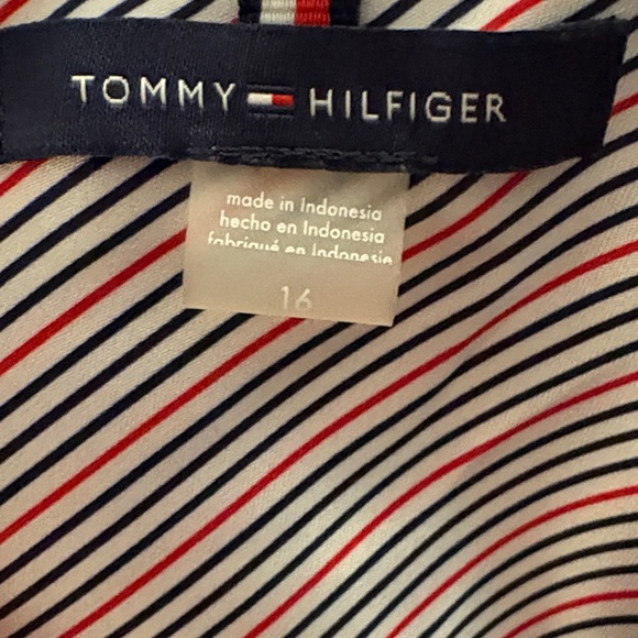 Tommy Hilfiger Red Blazer with Blue Accents - Picture 2 of 8